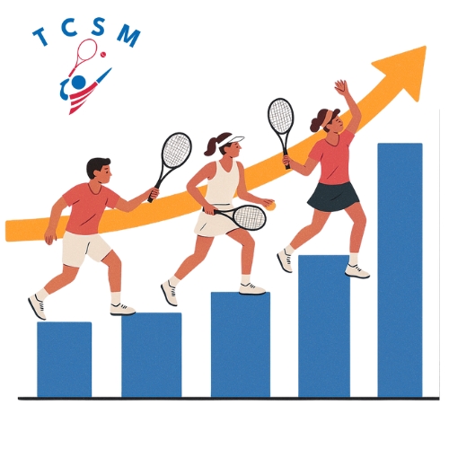 Les joueuses et joueurs du TCSM qui ont progressé au classement